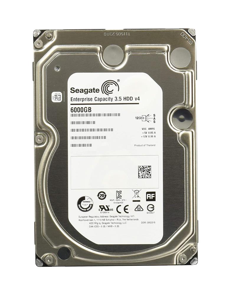 1HT27Z-157 Seagate Enterprise 6TB 7200RPM SAS 12Gbps 128MB Cache (512e) 3.5-inch Internal Hard Drive