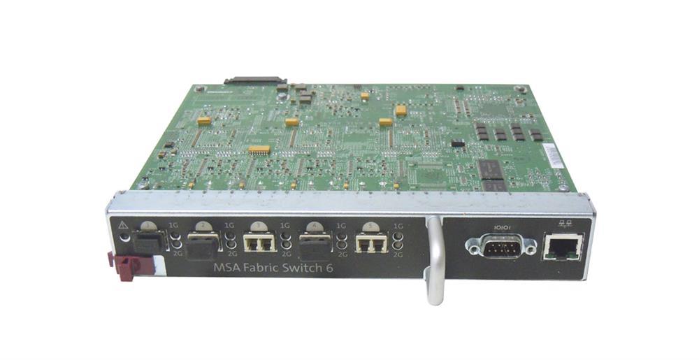 218232-B21 HP 6-Ports 2.40GHz Fiber Channel Network Switch Module for Modular Smart Array