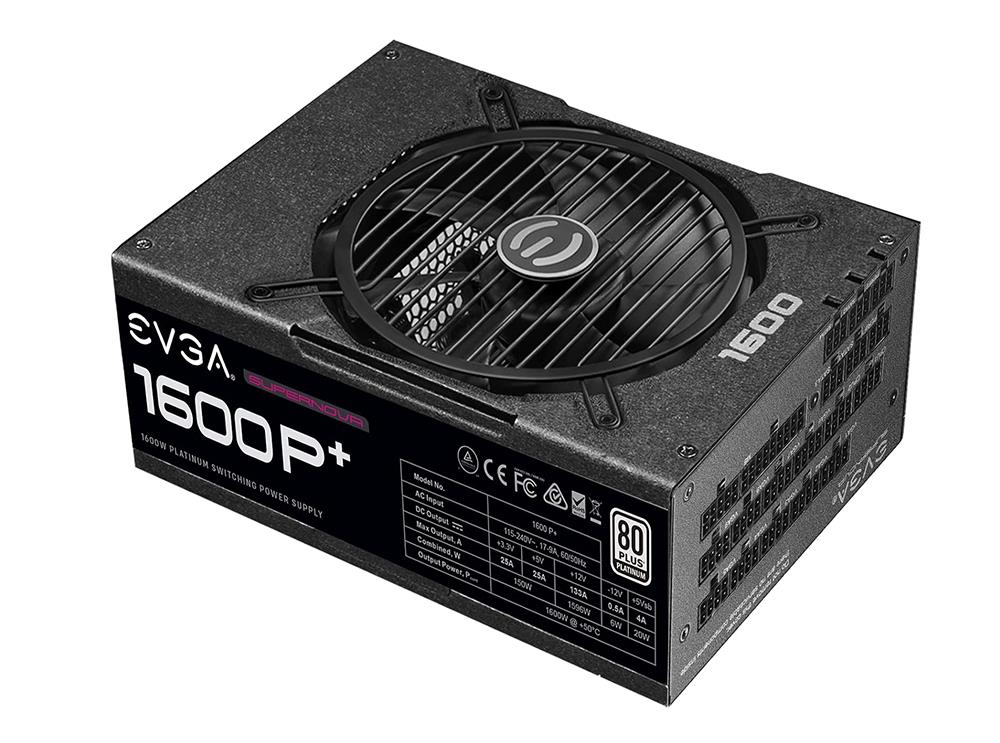 220-PP-1600-X1 EVGA SuperNOVA 1600 P+ 1600-Watts ATX12V/EPS12V 24-Pin Full-Modular 92% Efficiency 80 Plus Platinum Power Supply
