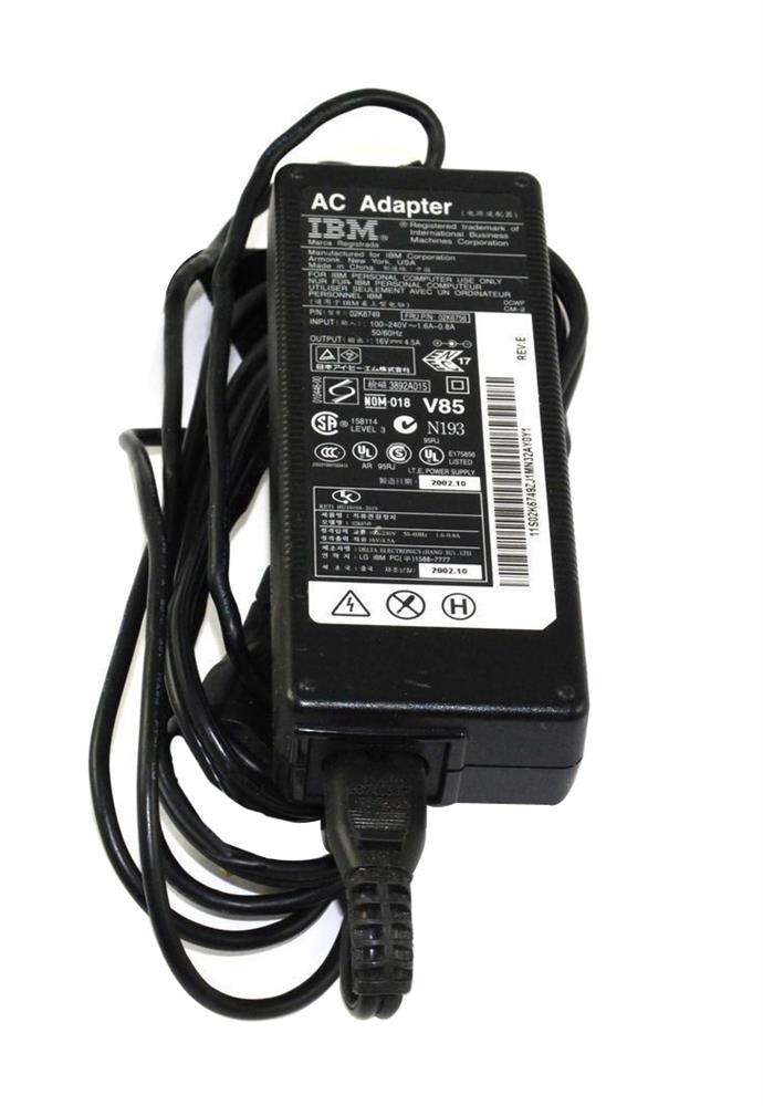 22P9021 IBM 72Watt AC/DC Combo Adapter for ThinkPad