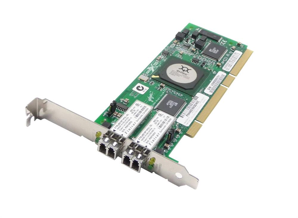 24P8175-06 QLogic FRUQLA2342 2GB Dual Port PCI-X HBA Host Bus Adapter Fibr