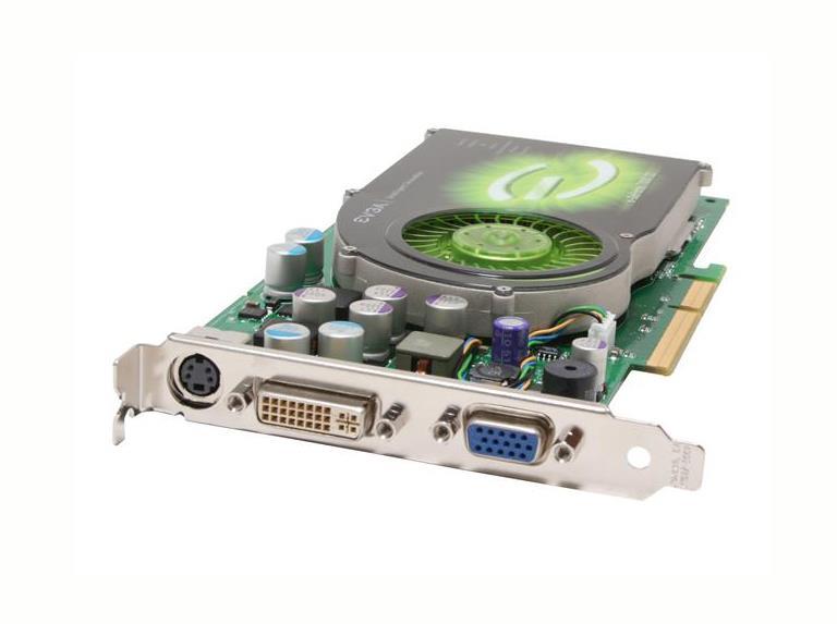 256-A8-N509-TR EVGA GeForce 7800 GS 256MB GDDR3 256-bit AGP 4X/8X Video Graphics Card
