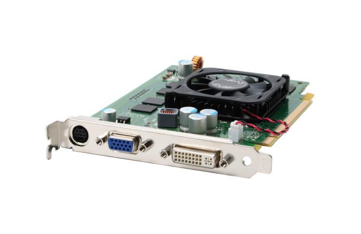 256-P2-N740-TX EVGA e-GeForce 8500 GT 256MB GDDR2 128-Bit DVI/ D-Sub/ HDTV/ S-Video/ Composite Out/ SLI Support PCI-Express x16 Video Graphics Card