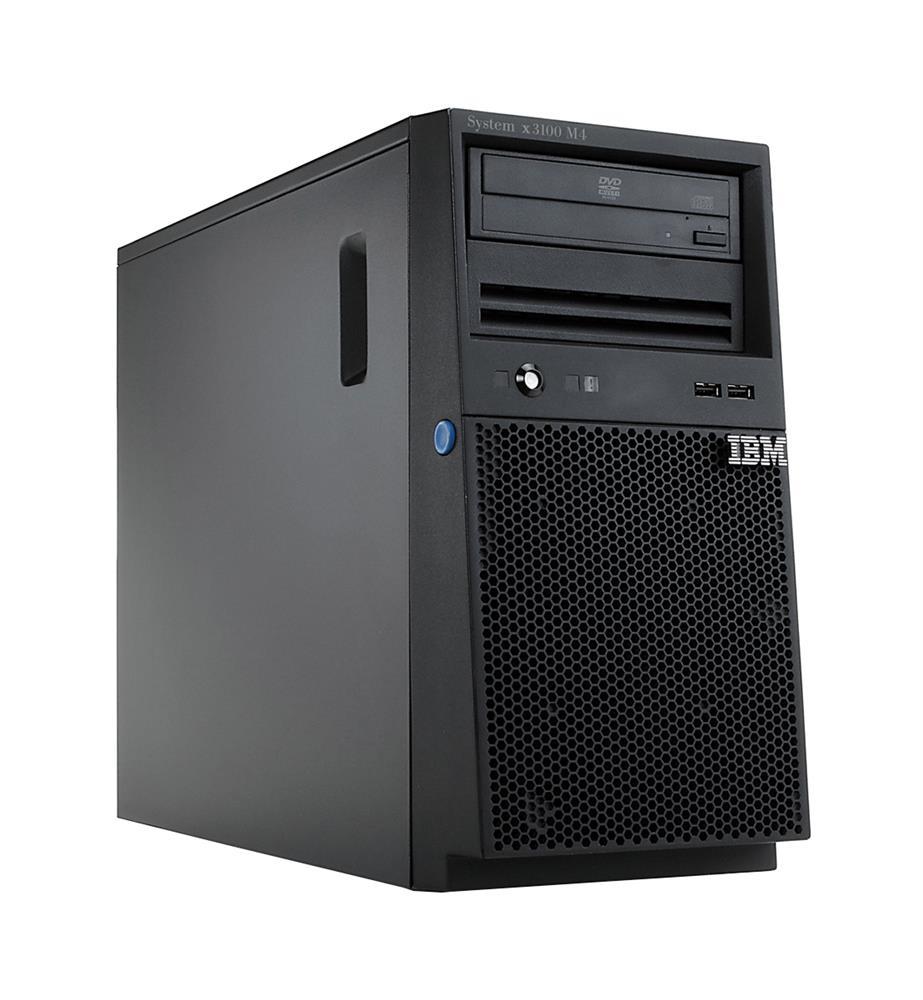 2582EHU IBM System x3100 M4 X3100 M4 Series 1-way 4u Tower Server Intel Xeon E3-1220v2 3.5 GHz Processor 4GB Ram No Hard Drive 1 X SATA No Operating System (Refurbished)