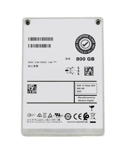 265TH Dell 800GB MLC SAS 12Gbps Mixed Use 2.5-inch Internal Solid State Drive (SSD)