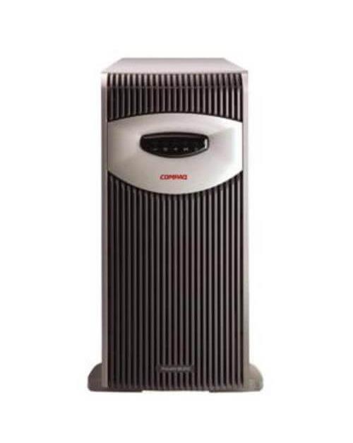 267125-001 HP ProLiant ML350 G2 Tower Server Pentium III 1.4GHz 512KB L2 Cache Processor 256MB PC133 ECC Registered SDRAM Memory No Hard Drive 40x IDE CD-ROM Smart Array 532 Storage Controller NC3163 Fast Ethernet (Refurbished)
