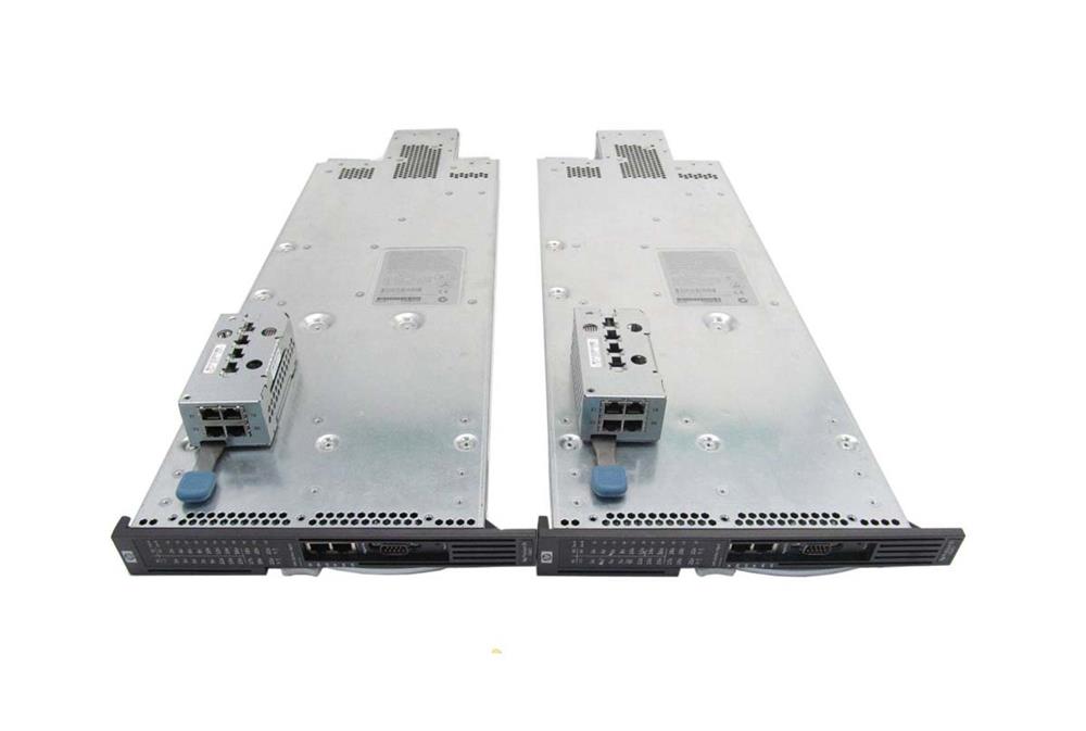 283192-B22 HP ProLiant BL p-Class C-GBE2 Interconnect Kit Switch 6Ports RJ-45 EN Fast EN Gigabit EN 10Base-T 100Base-TX 1000Base-T plug-in module (pack of 2 (Refurbished)