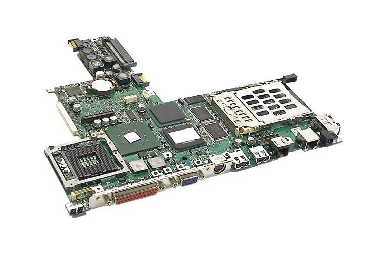 285253-001 HP System Board (MotherBoard) without Memory with 32MB Video Memory for EVO N800W N800C and HP Presario 2800T Notebook PC (Refurbished)