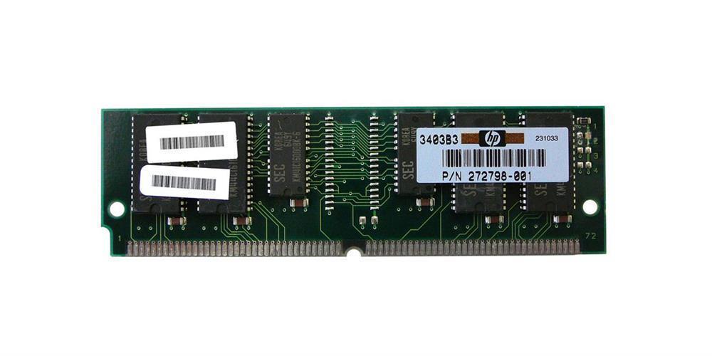 295805-001 Compaq 64MB FastPage Parity ECC 60ns 5v 72-Pin SIMM Memory Module for Prosignia 200 Server