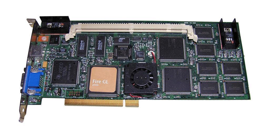 298642-001 HP ATI Fire GL 4000 PCI Video Graphics Card