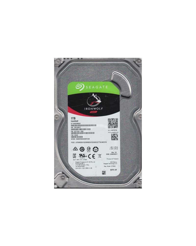 2EY102-500 Seagate Ironwolf 1TB 5900Rpm 3.5 SATA Nas Hard Drive A