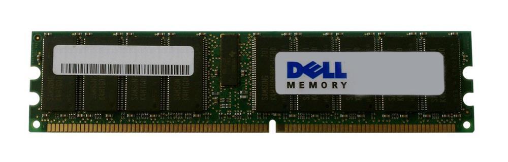 2P219 Dell 2GB PC2100 DDR-266MHz Registered ECC CL2.5 184-Pin DIMM 2.5V Memory Module for PowerEdge Servers