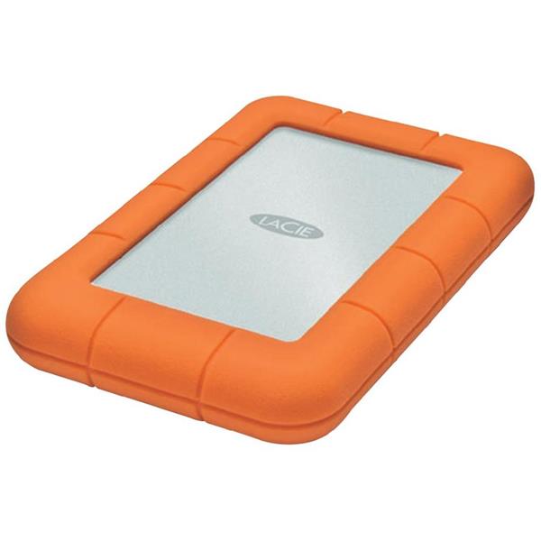 301556 LaCie Rugged Mini Series 500GB 7500RPM USB 3.0 2.5-inch External Hard Drive Orange (Refurbished)