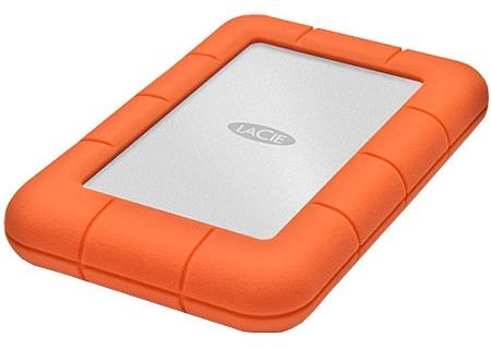 301558-A1 LaCie Rugged Mini Series 1TB 5400RPM USB 3.0 2.5-inch External Hard Drive Orange (Refurbished)