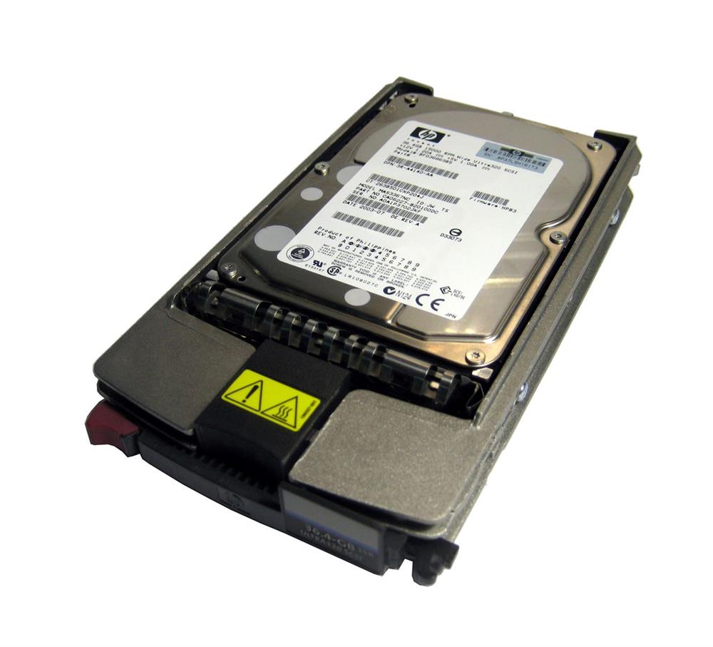306645-002 HP 36.4GB 15000RPM Ultra-320 SCSI 80-Pin LVD Hot Swap 3.5-inch Internal Hard Drive with Tray