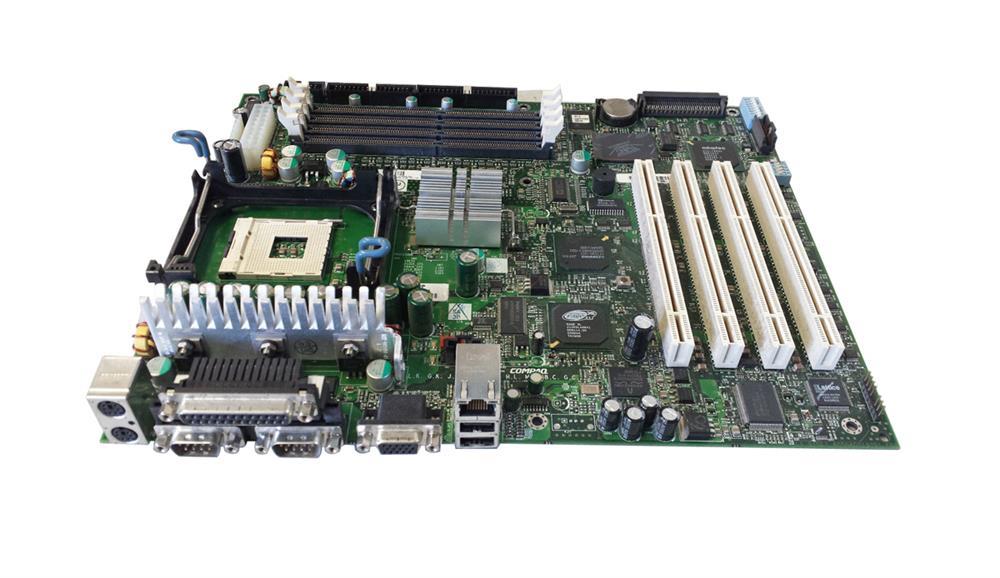 313026-001N HP System Board (MotherBoard) for ProLiant ML310 SCSI 533MHz Server (Refurbished)
