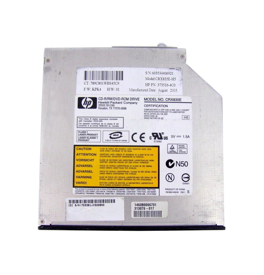 313076-017 HP 8x / 24x Combo Slimline IDE Optical Drive for Business Notebook