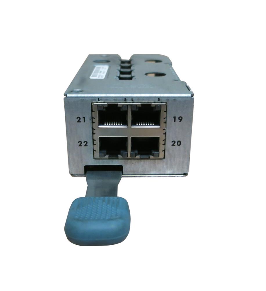 321147-001 HP Quad-Ports RJ-45 Gigabit Ethernet Interconnect Expansion Module for ProLiant BL p-Class System