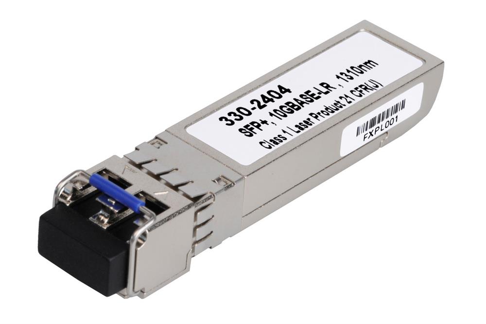 330-2404 Dell 10Gbps 10GBase-LR Single-mode Fiber 10km 1310nm Duplex LC Connector SFP+ Transceiver Module