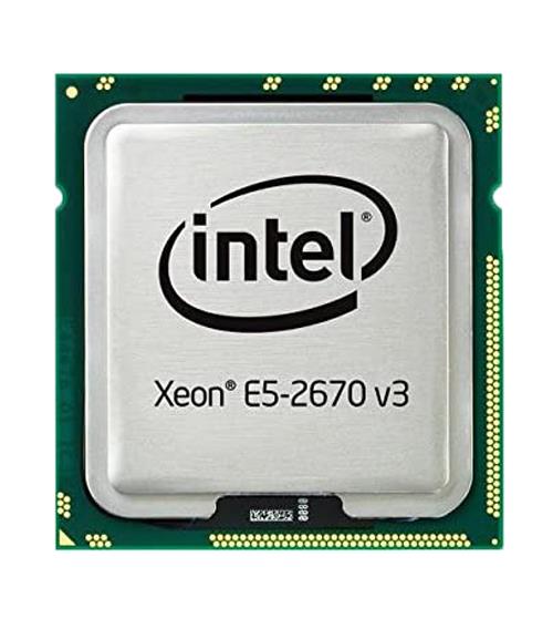 338-BGGQ Dell 2.30GHz 9.60GT/s QPI 30MB L3 Cache Intel Xeon E5-2670 v3 12 Core Processor Upgrade
