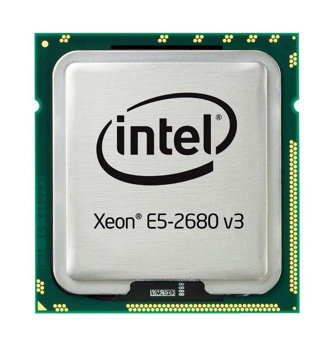 338-BGLF Dell 2.50GHz 9.60GT/s QPI 30MB L3 Cache Intel Xeon E5-2680 v3 12 Core Processor Upgrade