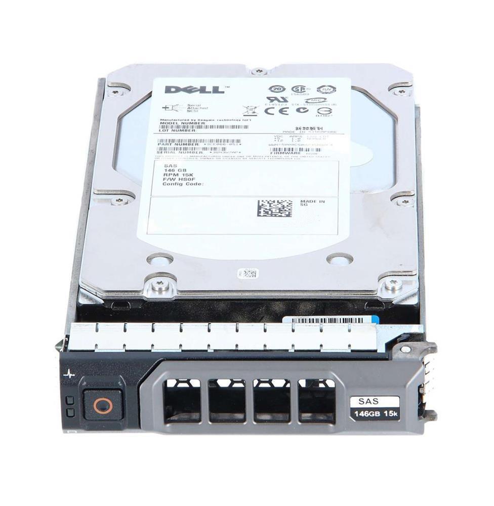 341-2827 Dell 146GB 15000RPM SAS 3Gbps Hot Swap 16MB Cache 3.5-inch Internal Hard Drive