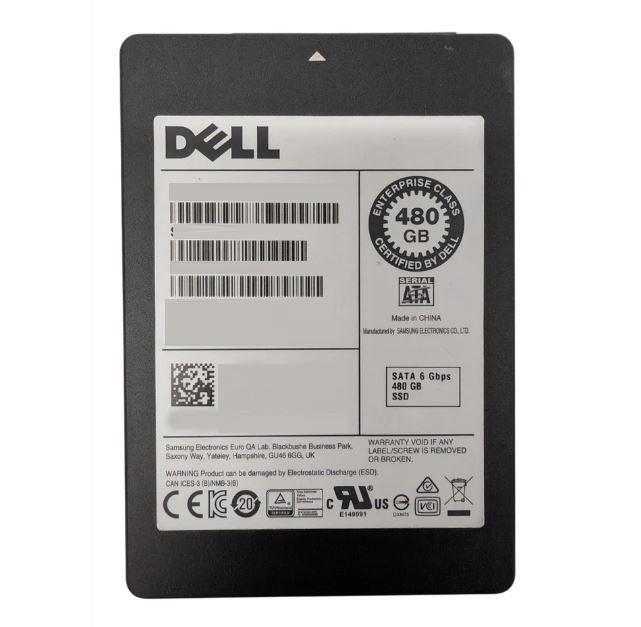 345-BBDP Dell 480GB SATA 6Gbps Read Intensive 2.5-inch Internal Solid State Drive (SSD)