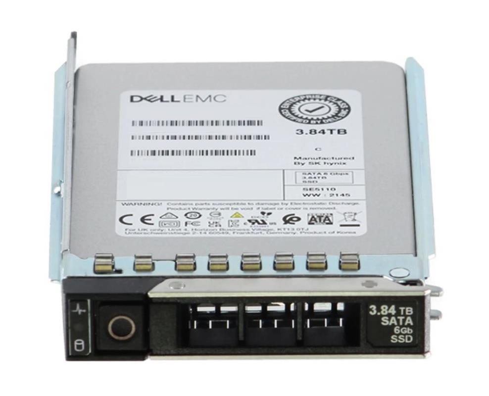 345-BETY Dell 3.84TB TLC SATA 6Gbps 2.5-Inch Solid State Drive (SSD)