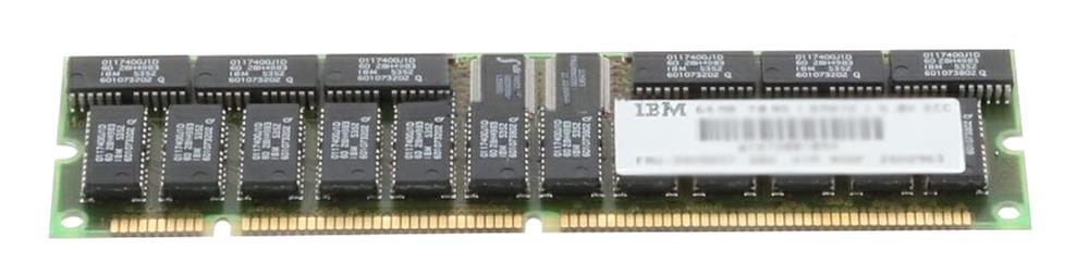 35H8785 IBM 64MB FastPage Non-ECC Buffered 60ns 168-Pin DIMM Memory Module