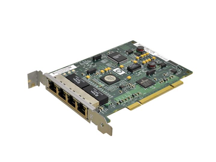 366603-001 HP Quad-Ports RJ-45 1Gbps 10Base-T/100Base-TX/1000Base-T Gigabit Ethernet PCI Combo Switch Network Adapter