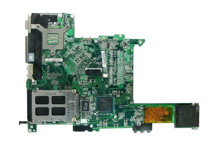 367799-001 HP System Board (MotherBoard) with Centrino Technology includes the Intel 855GM Chipset 400MHz Processor Extreme Graphics2 up to 64MB Video Memory (Refurbished)