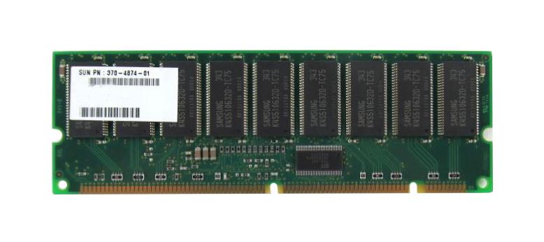 370-4874 Sun 1GB PC133 133MHz ECC Registered CL2 168-Pin DIMM Memory Module