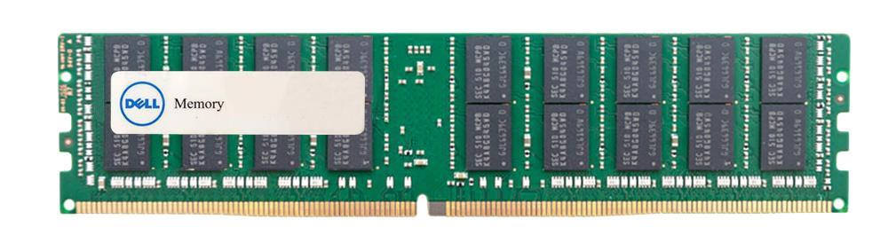 370-AFNV Dell 128GB PC4-25600 DDR4-3200MHz ECC Registered CL22 288-Pin LRDIMM 1.2V Quad Rank Memory Module