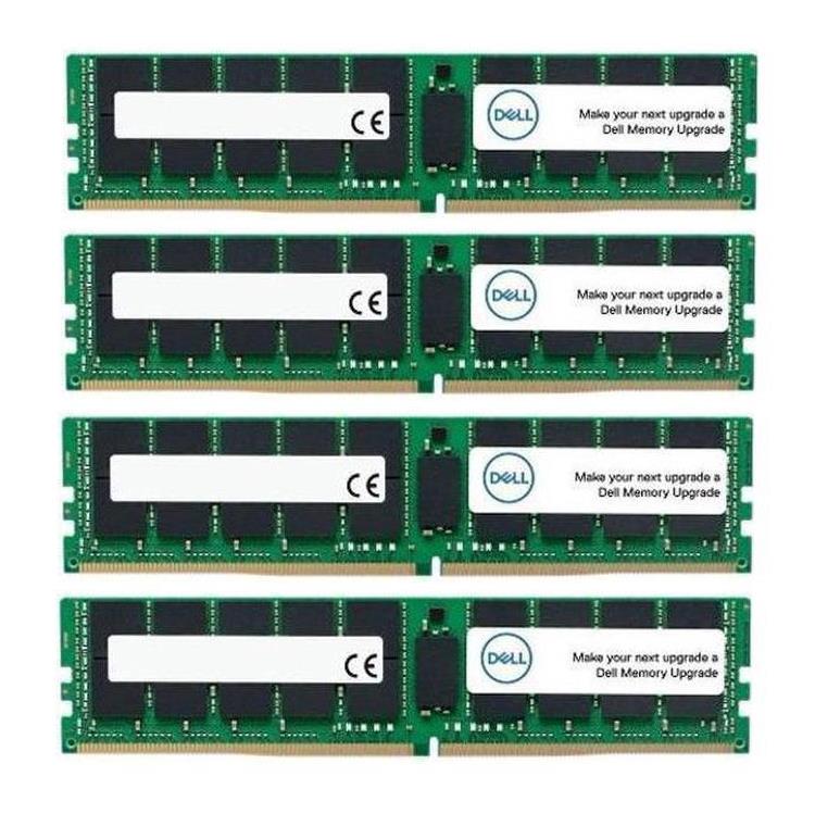 370-AHHH Dell 128GB Kit (4 x 32GB) DDR5-4800MHz PC5-38400 ECC Registered CL40 Dual Rank 1.1V Memory Module 370-AHHG