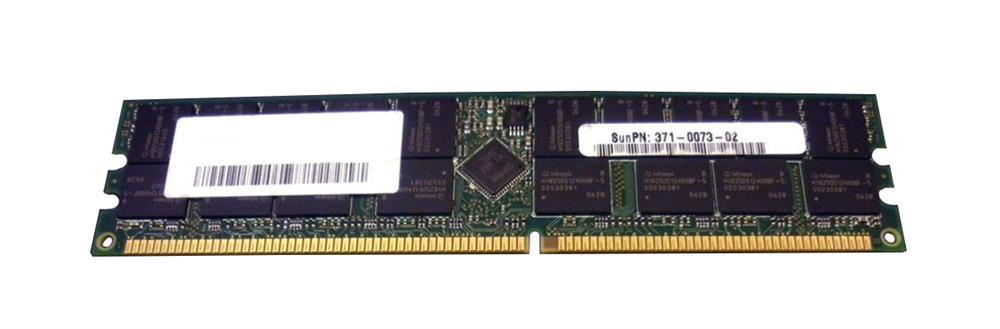 371-0073-02-3 Micron 2GB PC3200 DDR-400MHz Registered ECC CL3 184-Pin DIMM 2.5V Dual Rank Memory Module