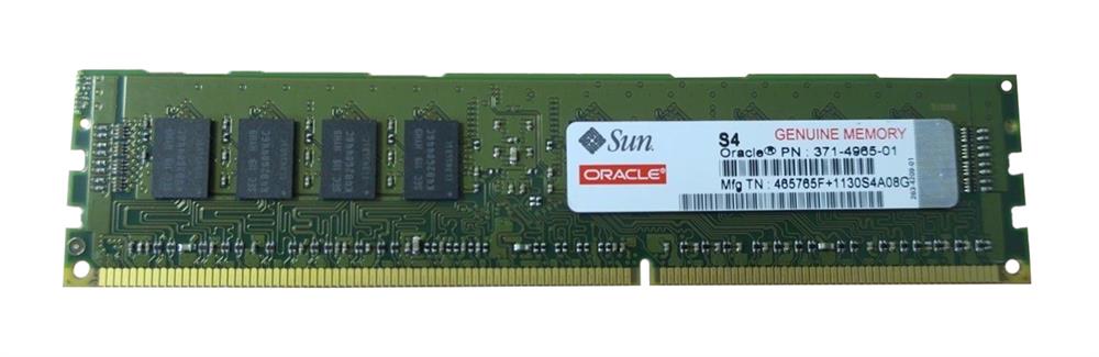 371-4965 Sun 4GB PC3-10600 DDR3-1333MHz ECC Registered CL9 240-Pin DIMM 1.35V Low Voltage Memory Module