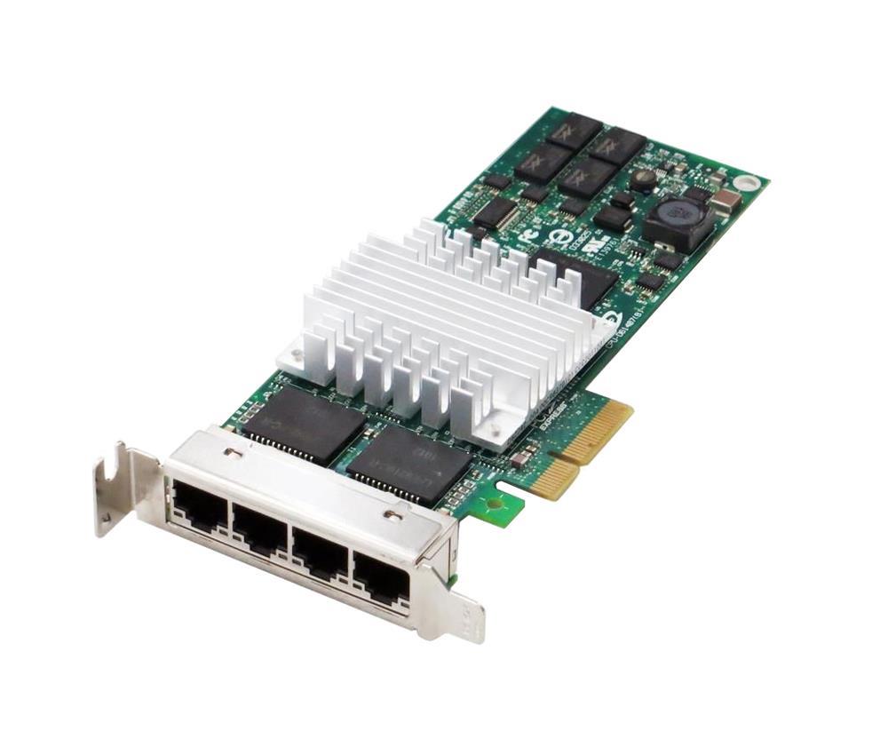 375-3481-01 Sun Quad-Ports RJ-45 1Gbps 10Base-T/100Base-TX/1000Base-T Gigabit Ethernet PCI Express x4 Server Network Adapter by Intel