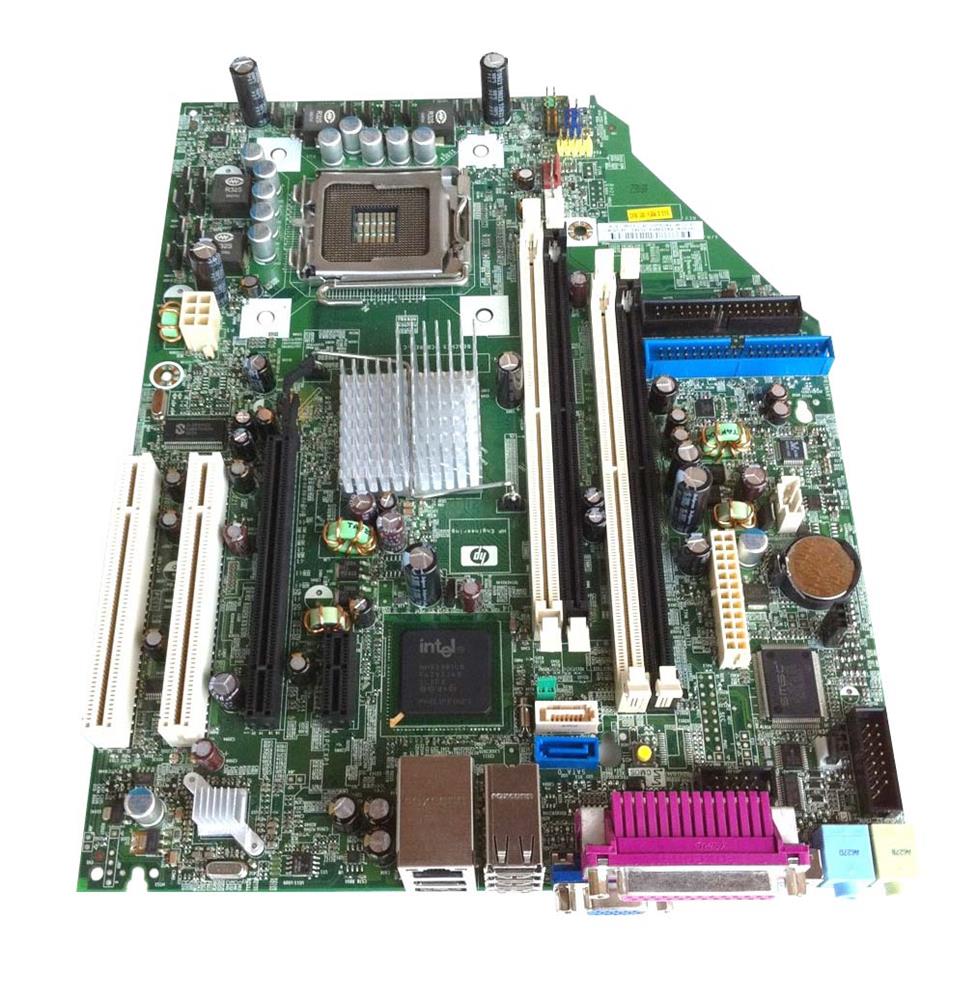 376332-001 HP System Board (MotherBoard) Intel 945G Express Chipset for DC7600 SFF Desktop PC (Refurbished)