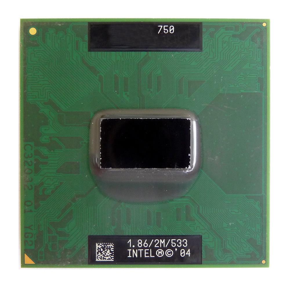 378222-001 Compaq 1.86GHz 533MHz FSB 2MB L2 Cache Intel Pentium Mobile 750 Processor Upgrade