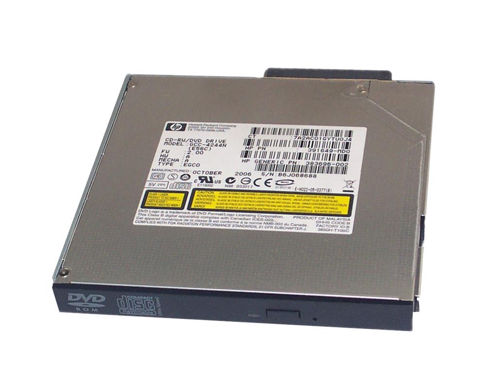383696-002 HP 24x Combo Slimline IDE Optical Drive (Carbon Black) for HP ProLiant Servers