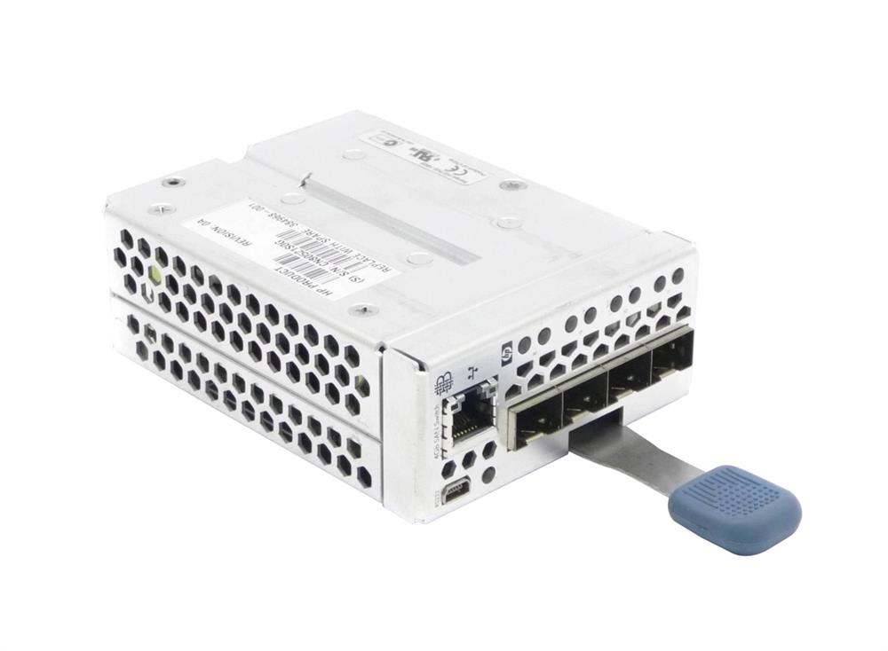 384968-001 HP Brocade 4GB 4-Port Fibre Channel SAN Switch for Blade P-Class Servers (Refurbished)