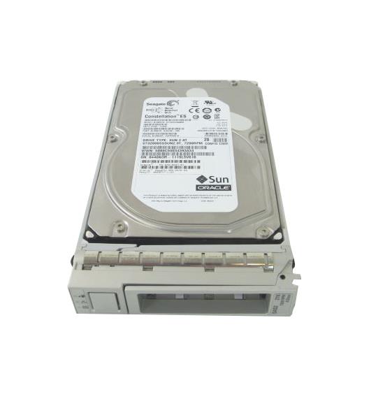 390-0476-03 Sun 2TB 7200RPM SAS 6Gbps 16MB Cache 3.5-inch Internal Hard Drive with Tray