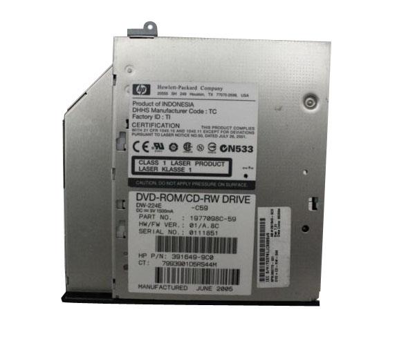 391649-9C0 HP 8x / 24x Combo IDE Slimline Optical Drive For HP Business Notebook