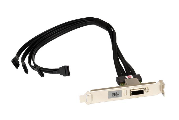 398299-002 HP Ext MiniSAS 4xenv W PCi Bracket Cable