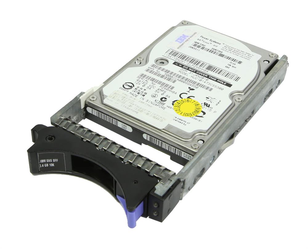39R7366 IBM 73.4GB 10000RPM SAS 3Gbps Hot Swap 2.5-inch Internal Hard Drive