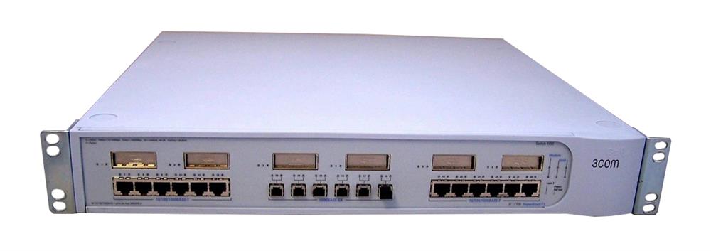 3C17706-IM 3Com SuperStack 3 4950 Multi-layer Ethernet Switch 12 Ports Manageable 10/100/1000Base-T 1000Base-SX 4 Layer Supported  (Refurbished)