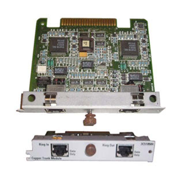 3C510504 3Com Ring In / Ring Out Token Ring Copper Module for SuperStack II Hub (Refurbished)