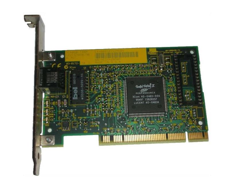 3C905-T4 3Com EtherLink 10/100Mbps Fast Ethernet PCI Network Adapter