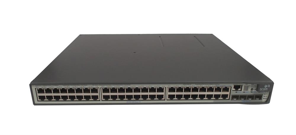 3CR17251-91 3Com 5500G-EI 48-Ports RJ-45 1Gbps 10Base-T/100Base-TX/1000Base-T Gigabit Ethernet Stackable Managed Switch with 4x SFP (mini-GBIC) Ports (Refurbished)