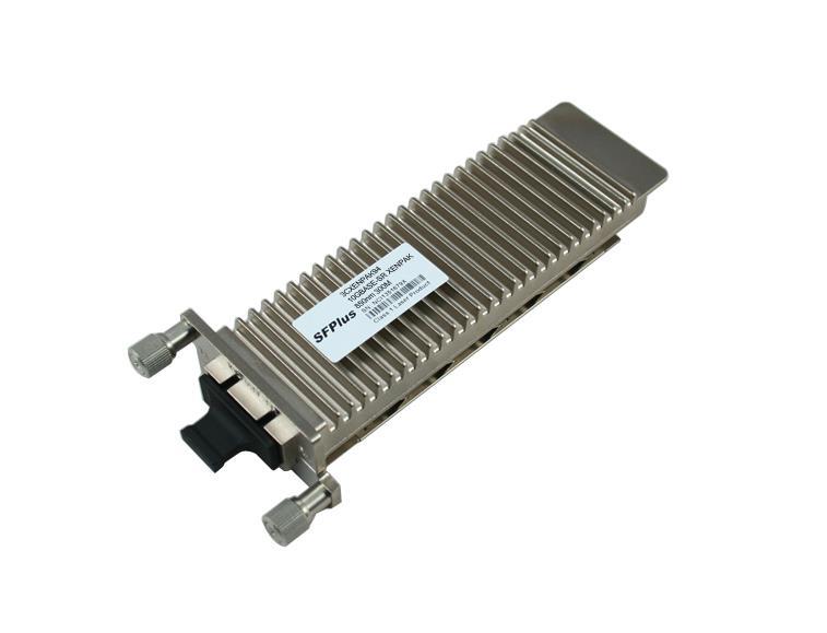 3CXENPAK94-JTS 3Com 10Gbps 10GBase-SR Multi-mode Fiber 300m 850nm Duplex SC Connector XENPAK Transceiver Module